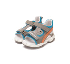D.D.Step sandale baieti 19-24 Chocolate cu stea