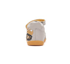 D.D.Step sandale baieti 19-24 Light Grey cu excavator