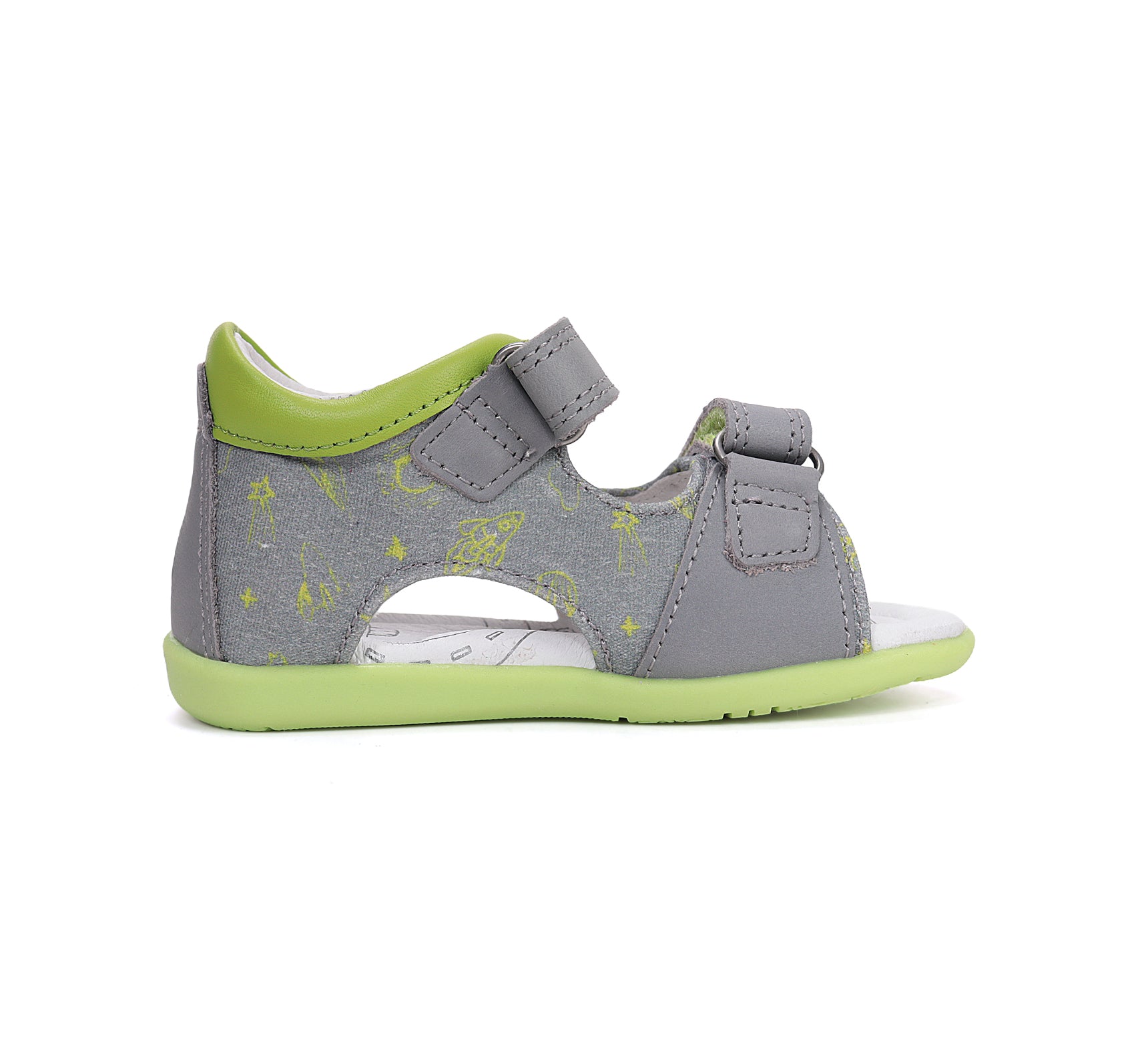 D.D.Step sandale baieti 20-25 Dove Grey cu soare