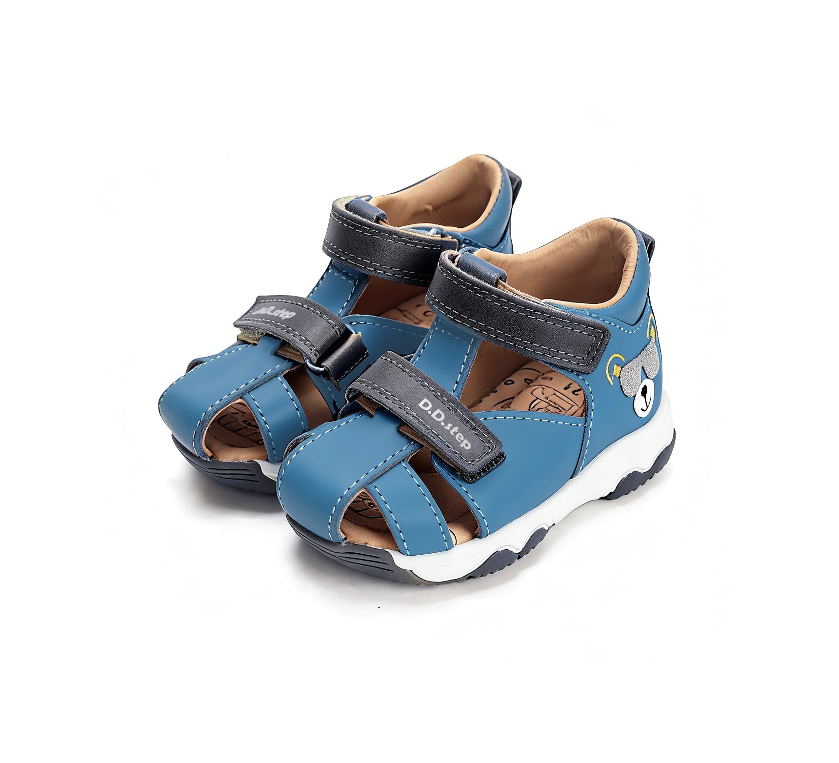 D.D.Step sandale baieti 20-31 Marine cu ursulet