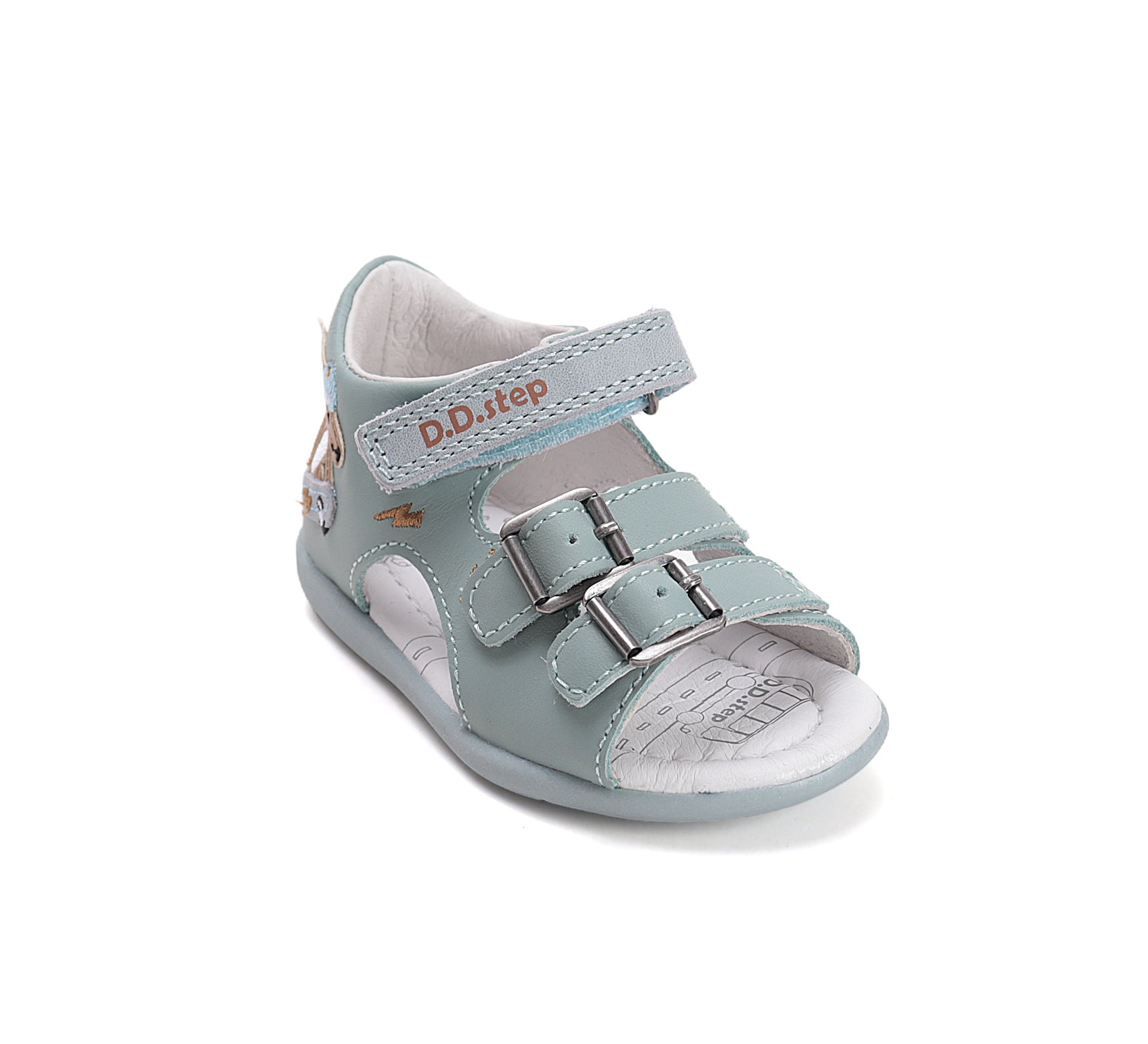 D.D.Step sandale baieti 20-25 Oceanic cu catel