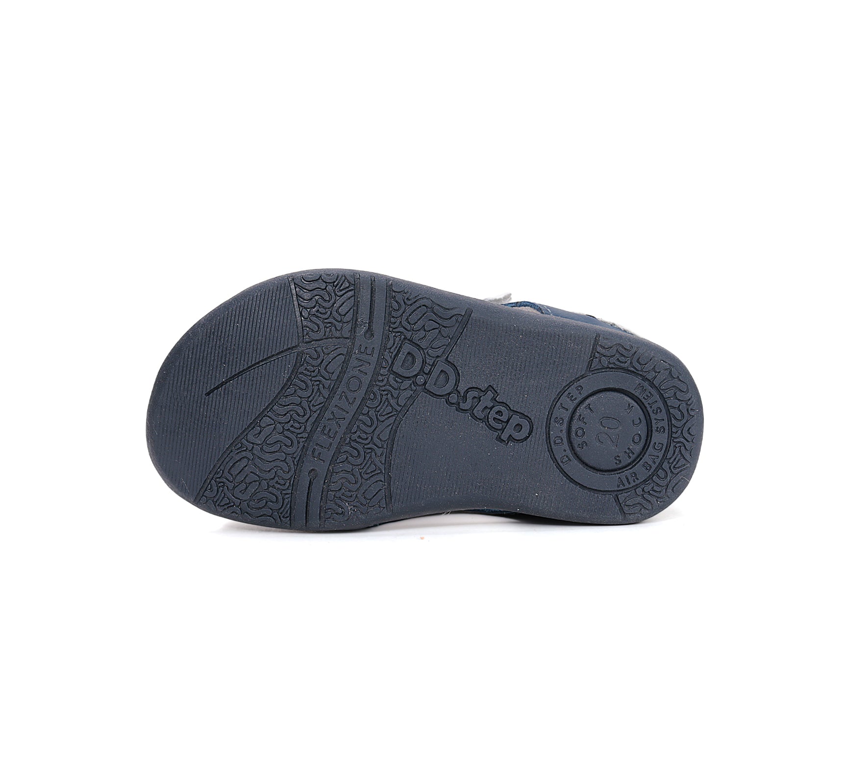 D.D.Step sandale baieti 20-25 Royal Blue cu catel