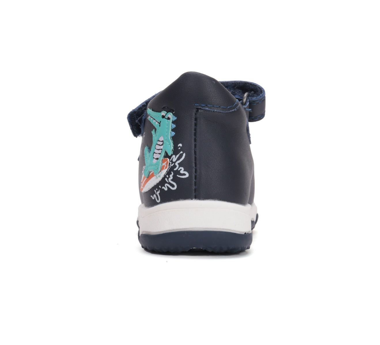 D.D.Step sandale baieti 20-25 Royal Blue cu crocodil