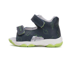 D.D.Step sandale baieti 26-31 Royal Blue cu dino