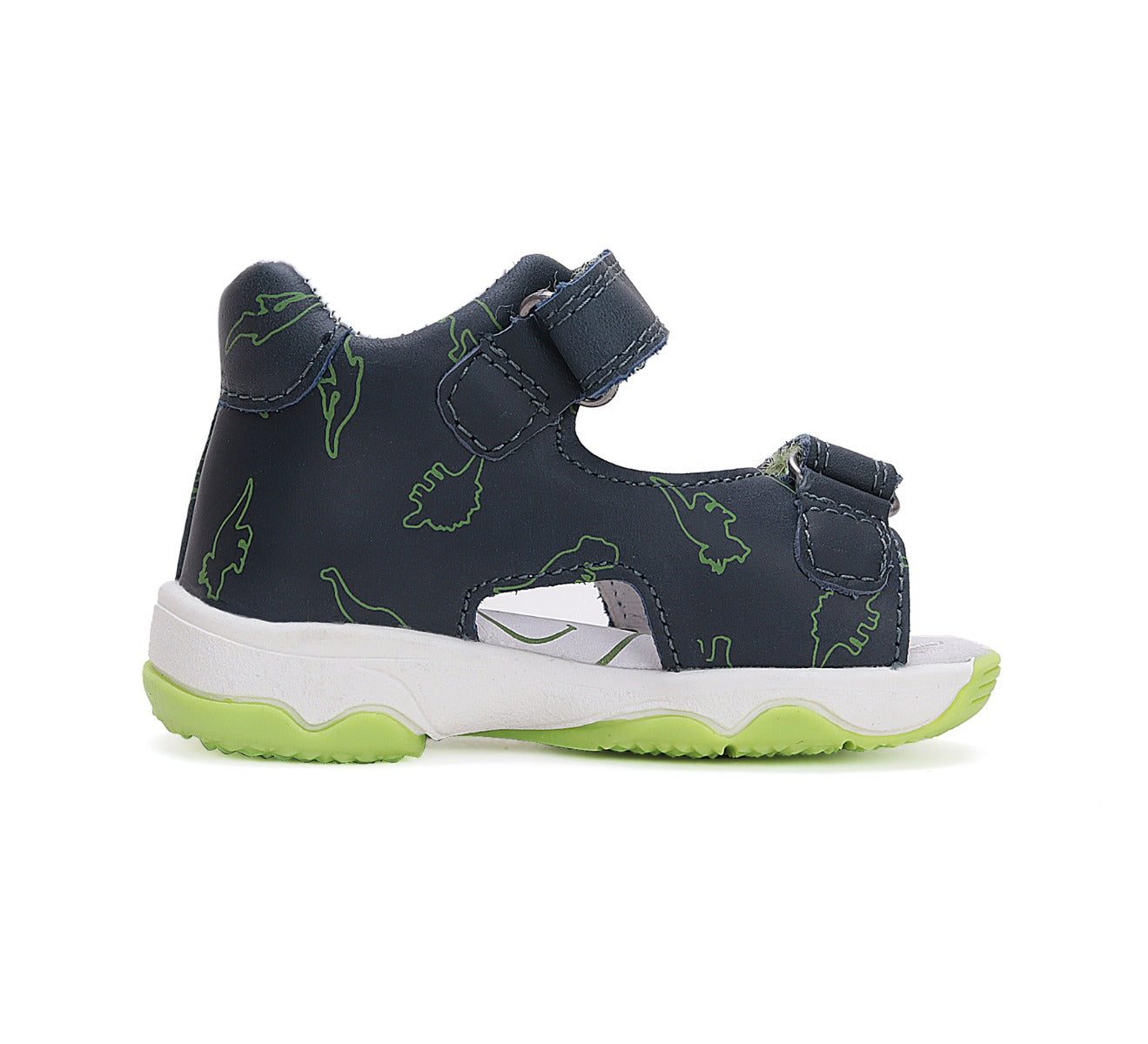 D.D.Step sandale baieti 20-25 Royal Blue cu dino