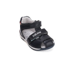 D.D.Step sandale baieti 20-25 Royal Blue cu pusisor