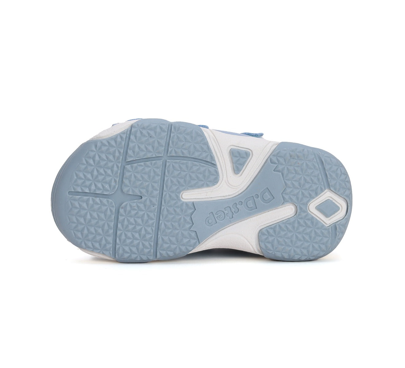 D.D.Step sandale baieti 20-25 Sky Blue cu crocodil