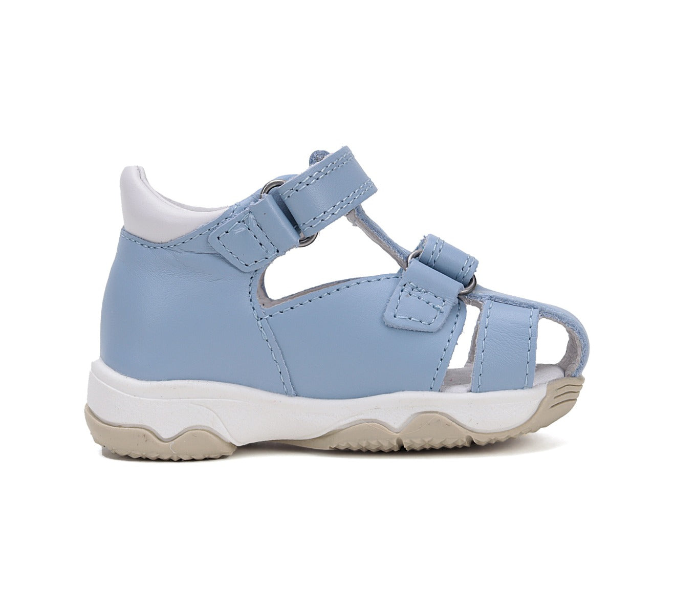 D.D.Step sandale baieti 26-31 Sky Blue cu minge baschet