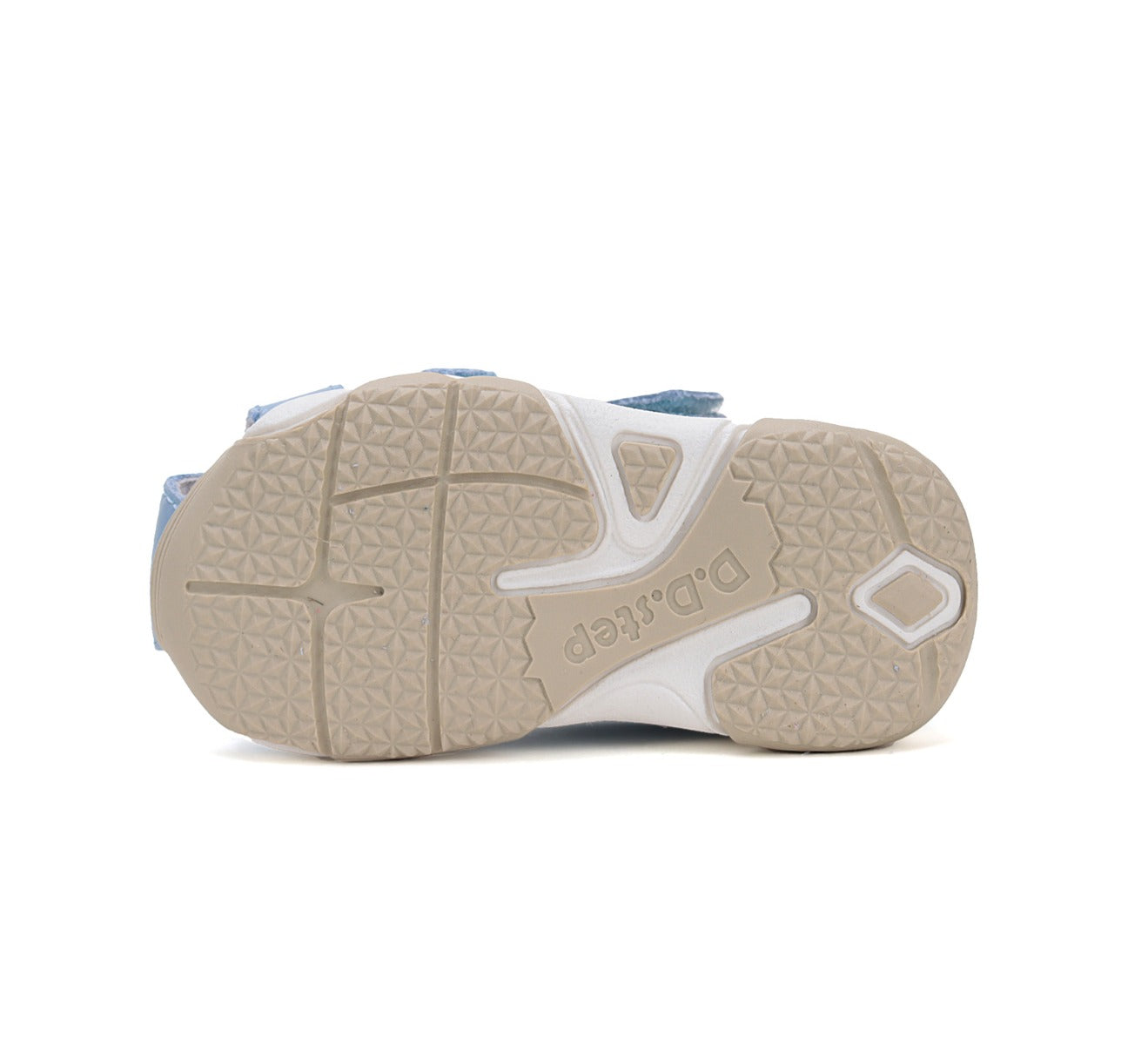 D.D.Step sandale baieti 26-31 Sky Blue cu minge baschet