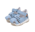 D.D.Step sandale baieti 26-31 Sky Blue cu minge baschet