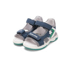D.D.Step sandale baieti 31-36 Bermuda Blue cu stea