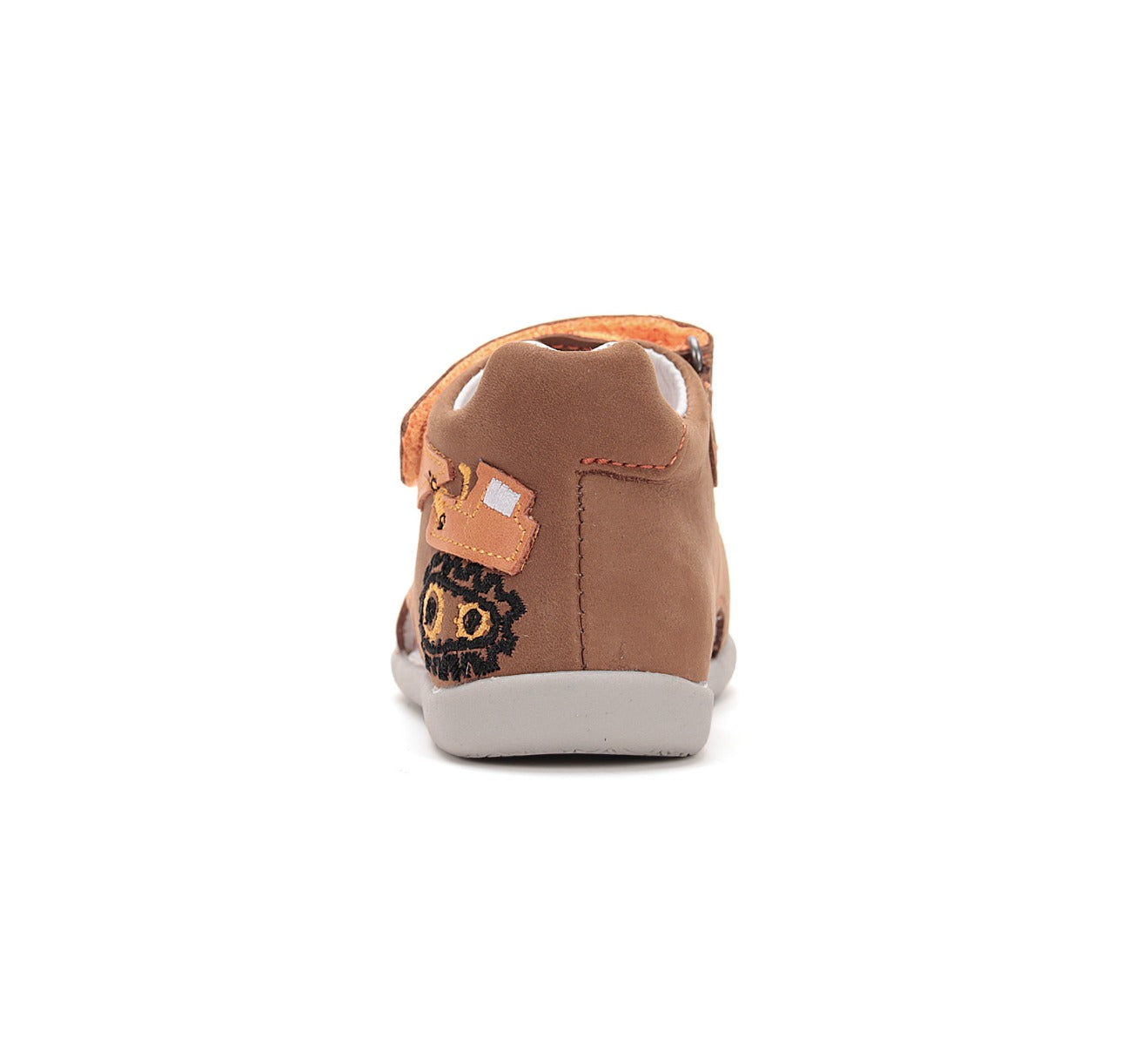 D.D.Step sandale baieti 25-30 Chocolate cu excavator