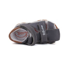 D.D.Step sandale baieti 26-31 Dark Grey cu minge baschet