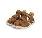 D.D.Step sandale baieti Barefoot 20-25, Chocolate simplu