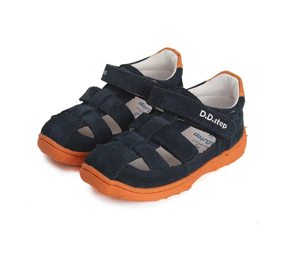 D.D.Step sandale baieti Barefoot 20-25, Royal Blue Imagine principală a produsului
