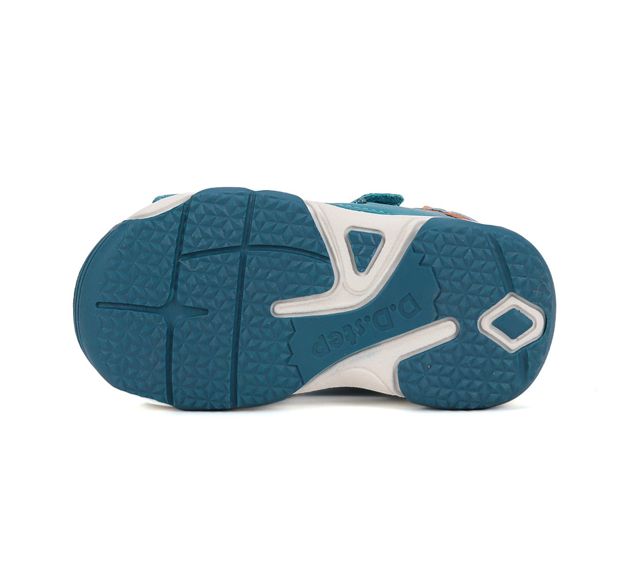 D.D.Step sandale baieti cu LED 20-25 Bermuda Blue cu naveta
