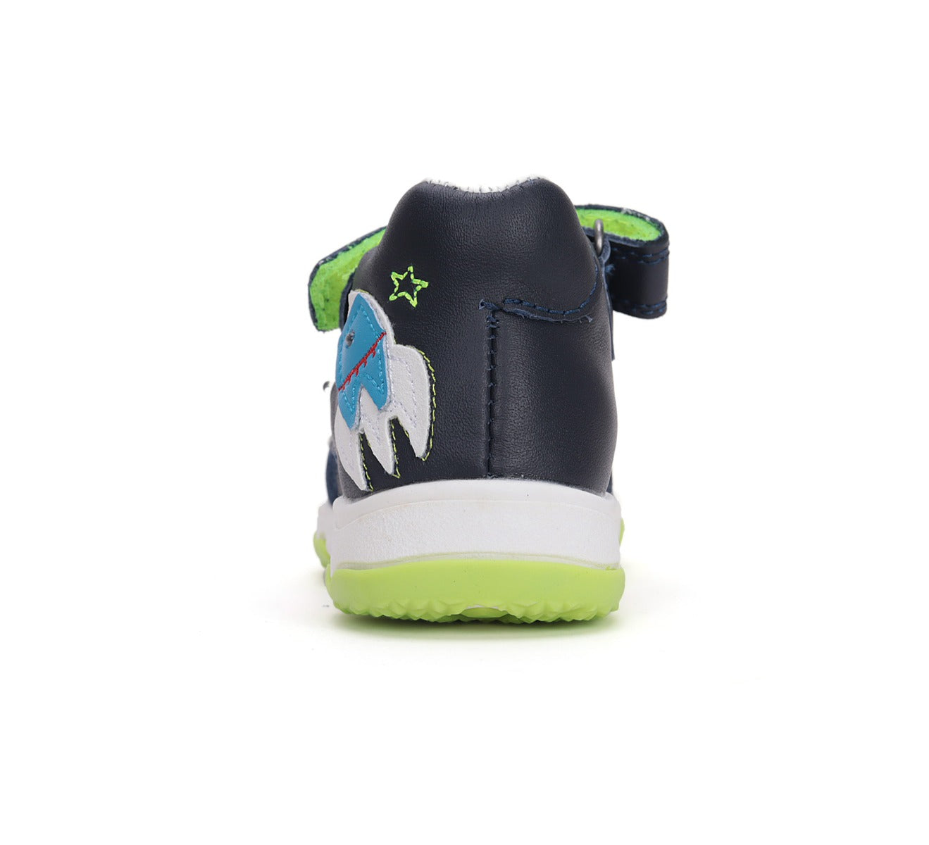 D.D.Step sandale baieti cu LED 26-31 Royal Blue cu naveta