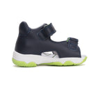 D.D.Step sandale baieti cu LED 26-31 Royal Blue cu naveta
