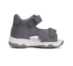 D.D.Step sandale baieti cu LED 26-31 Dark Grey cu naveta