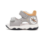D.D.Step sandale baieti cu LED 20-25 Grey cu busola