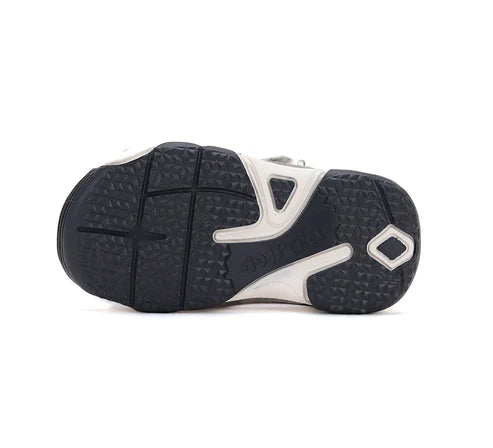 D.D.Step sandale baieti cu LED 20-25 Grey cu busola