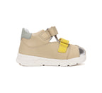 D.D.Step sandale baieti Ponte20 supinati 28-33 Cream cu galben