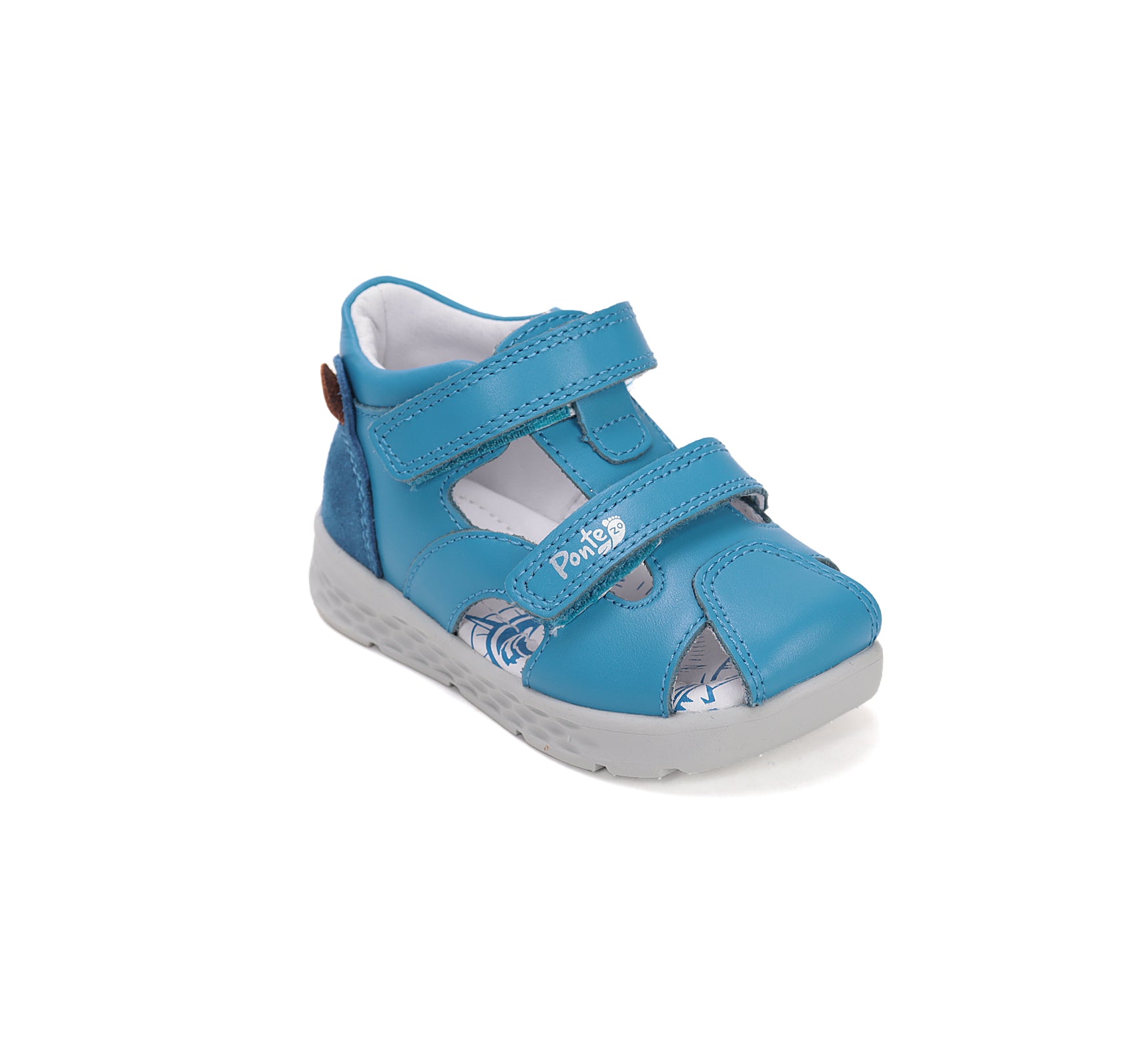 D.D.Step sandale baieti Ponte20 supinati 22-27 Marine cu ursulet