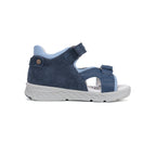 D.D.Step sandale baieti Ponte20 supinati 22-27 Royal Blue cu albastru deschis