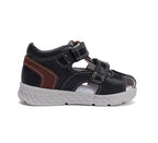 D.D.Step sandale baieti Ponte20 supinati 28-33 Royal Blue cu maro