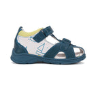 D.D.Step sandale baieti Ponte20 supinati 22-27  Royal Blue cu vaporase