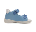 D.D.Step sandale baieti Ponte20 supinati 22-27  Sky Blue cu lime