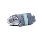 D.D.Step sandale baieti Ponte20 supinati 22-33 Aero Blue cu albastru