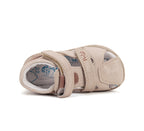 D.D.Step sandale baieti Ponte20 supinati 28-33 Cream cu maro