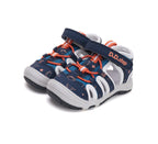 D.D.Step sandale baieti "Quick Dry" 20-25 Bermuda Blue cu stele