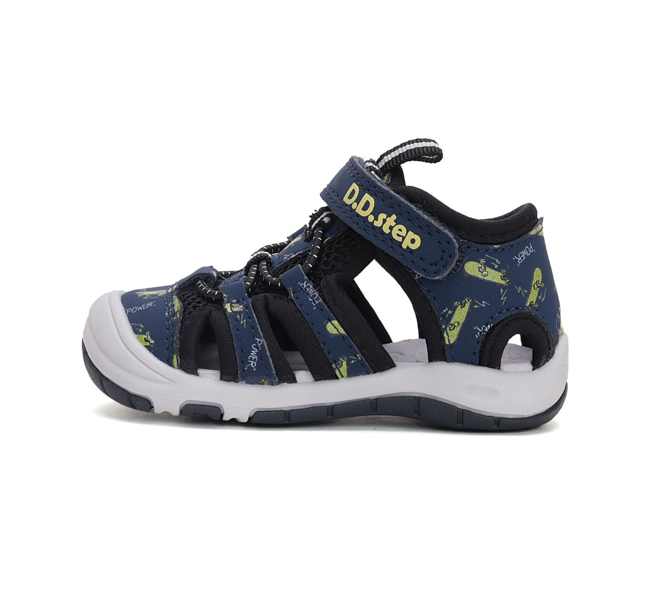 D.D.Step sandale baieti "Quick Dry" 20-25 Black Power Imagine secundară a produsului