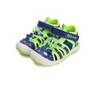 D.D.Step sandale baieti "Quick Dry" 26-31 Calypso Sky cu avioane