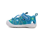 D.D.Step sandale baieti "Quick Dry" 20-25 Marine cu pesti