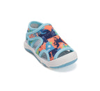 D.D.Step sandale baieti "Quick Dry" 20-31 Aero Blue cu dino