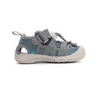 D.D.Step sandale baieti "Quick Dry" 20-31 Marine Grey cu pesti