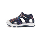 D.D.Step sandale baieti "Quick Dry" 26-31 Black cu desen