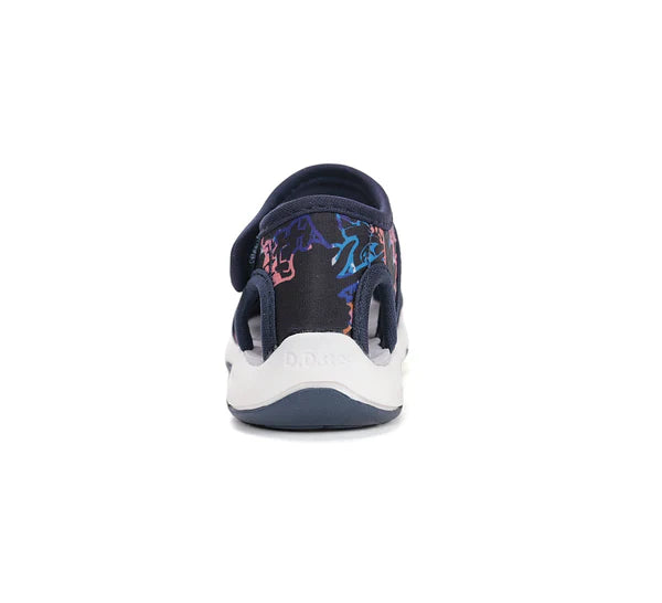 D.D.Step sandale baieti "Quick Dry" 26-31 Black cu desen
