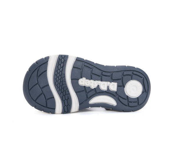 D.D.Step sandale baieti "Quick Dry" 26-31 Black cu desen