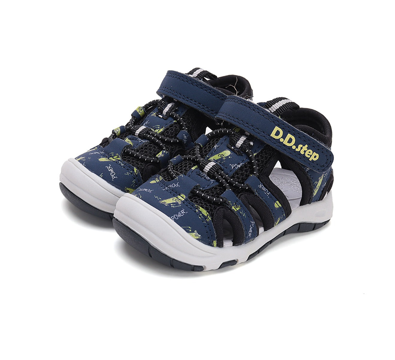 D.D.Step sandale baieti "Quick Dry" 26-31 Black surf