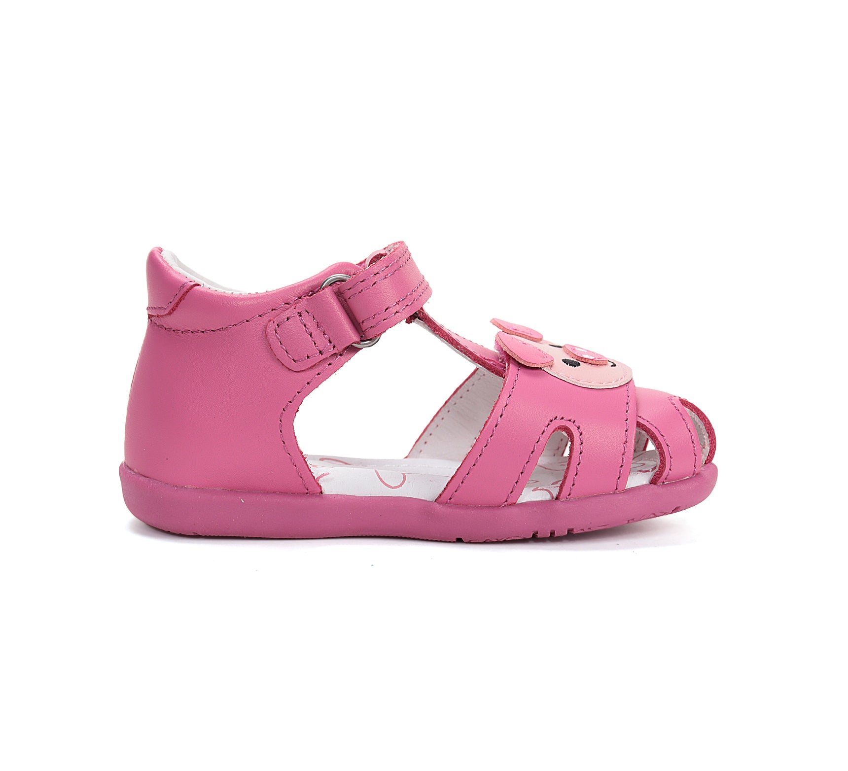 D.D.Step sandale fete 18-25 Hot Pink cu purcelus