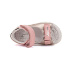 D.D.Step sandale fete 25-30 Baby Pink cu auriu