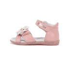 D.D.Step sandale fete 19-24 Baby Pink cu floare