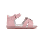 D.D.Step sandale fete 19-24 Baby Pink cu floare