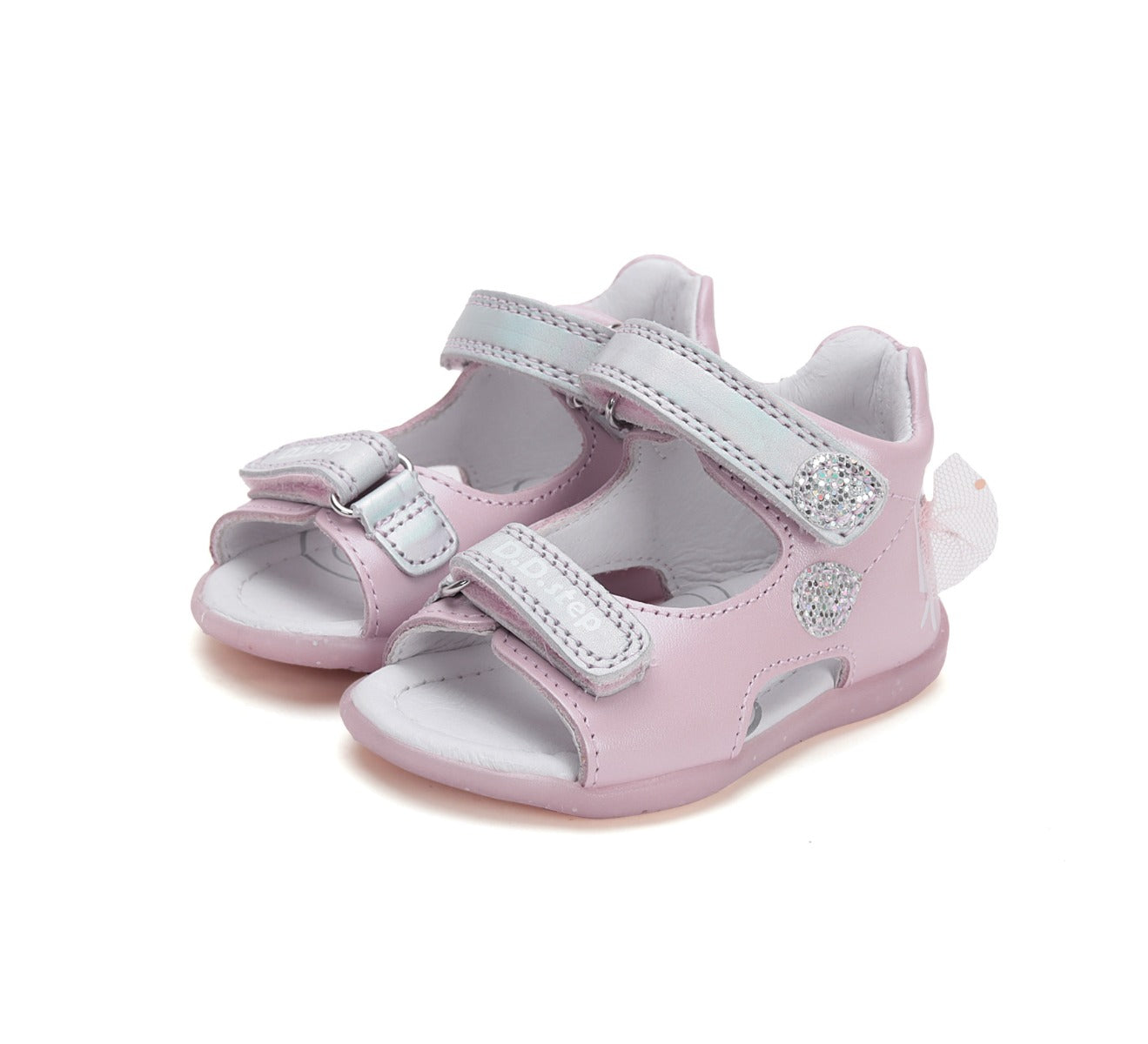 D.D.Step sandale fete 25-30 Baby Pink cu iepuras