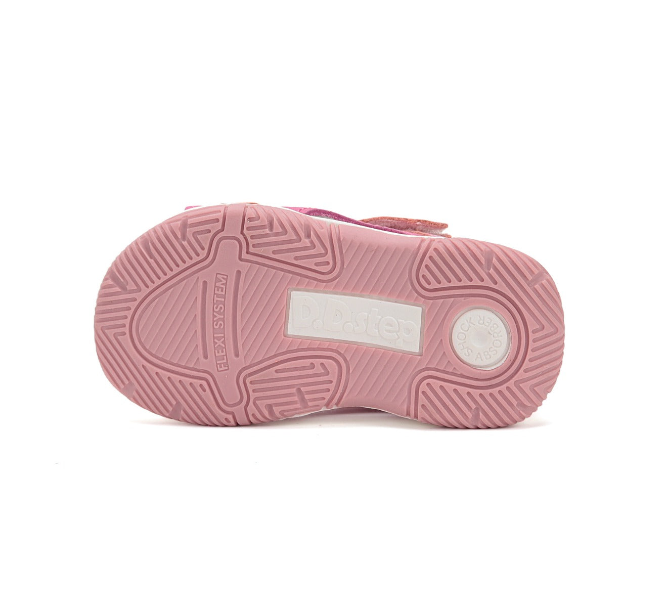 D.D.Step sandale fete 19-24 Dark Pink cu roz