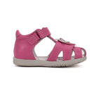 D.D.Step sandale fete 19-24 Dark Pink cu ursulet